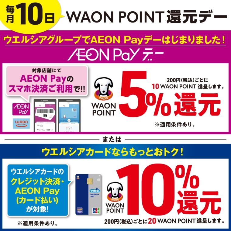 WAONポイント還元デー