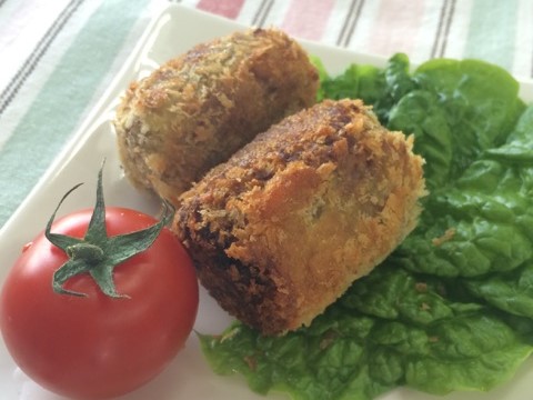 カレーコロッケの写真